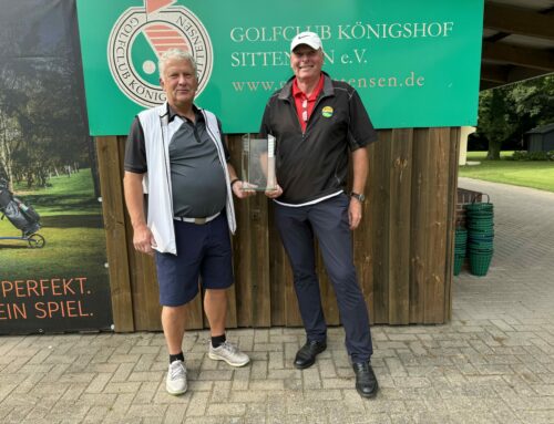 Der begehrte Wanderpokal der Golfclub-Senioren 2025 geht nach Sittensen!