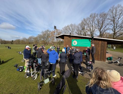 Erfolgreiches Beginner-Golf-Treffen